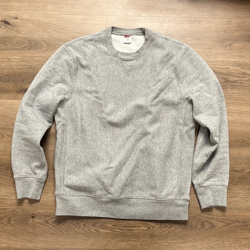 Excellent like new condition J. Crew heavyweight crew neck sweatshirt